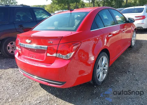 2012 Chevrolet Cruze Ltz z USA, uszkodzony, nr VIN 1G1PH5SCXC7382439